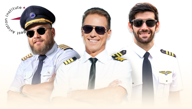 Wing Path ATPL Training - 3 Pilots Image for Reference